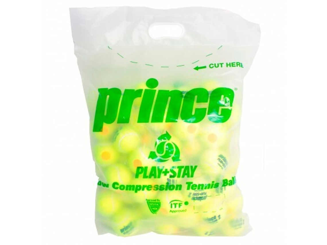 Bolsa de 72 pelotas de tenis Prince Play & Stay - stage 1