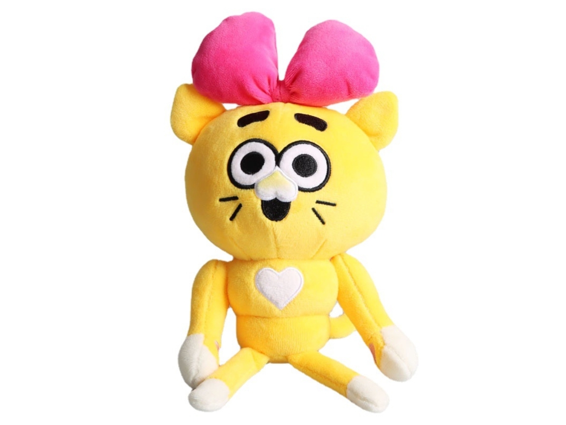 Ats-peluche De Gatso Cartoon Suave Peluche Fluffy Muñeco Almohada De Tiro Para Decoración De Sofá, Couch Y Dormitorio