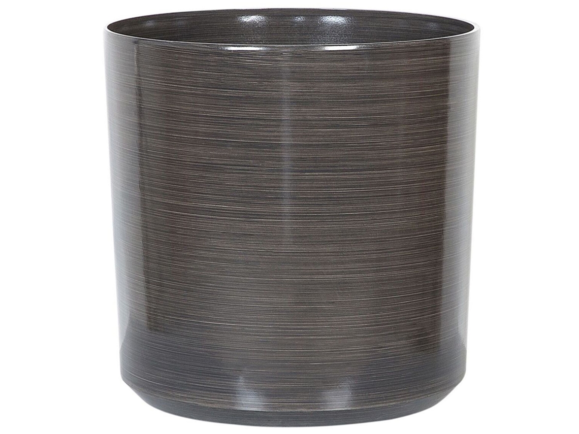 Maceta BELIANI Vagia de Mezcla de arcilla y fibras Gris 35x35x35