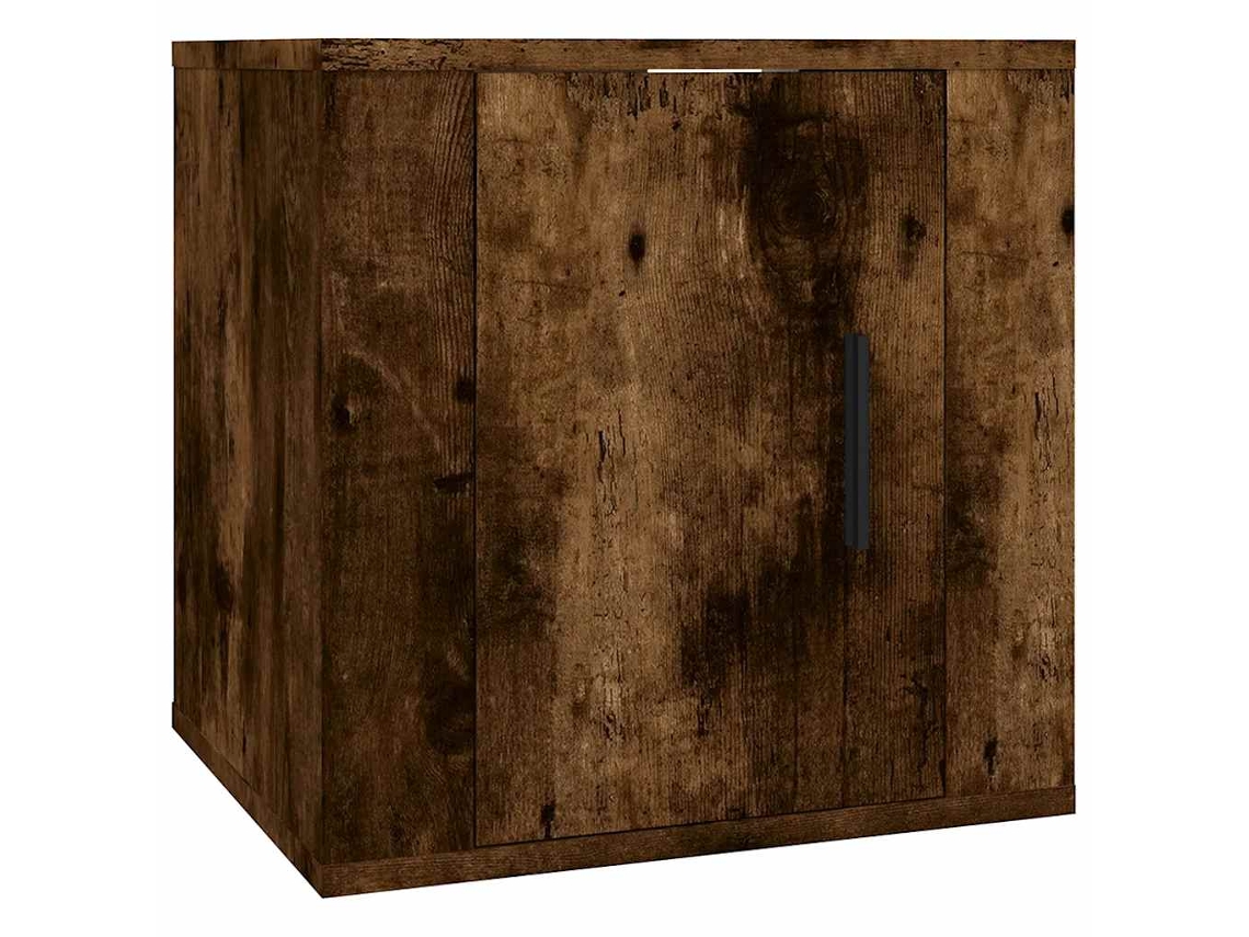Mueble TV de pared 40x34,5x40 cm Roble Ahumado MAISON EXCLUSIVE
