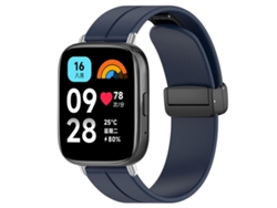 Correa de silicona para Redmi Watch 3 Active / Lite - Cabeza plana - Hebilla negra