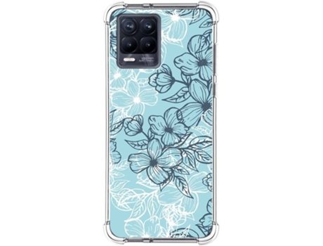 Carcasa Realme 8 4G TUMUNDOSMARTPHONE Dibujos Antigolpes Flores 03 Multicolor