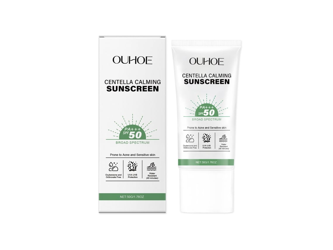 Protector solar facial SPF 50 con Centella Asiática
