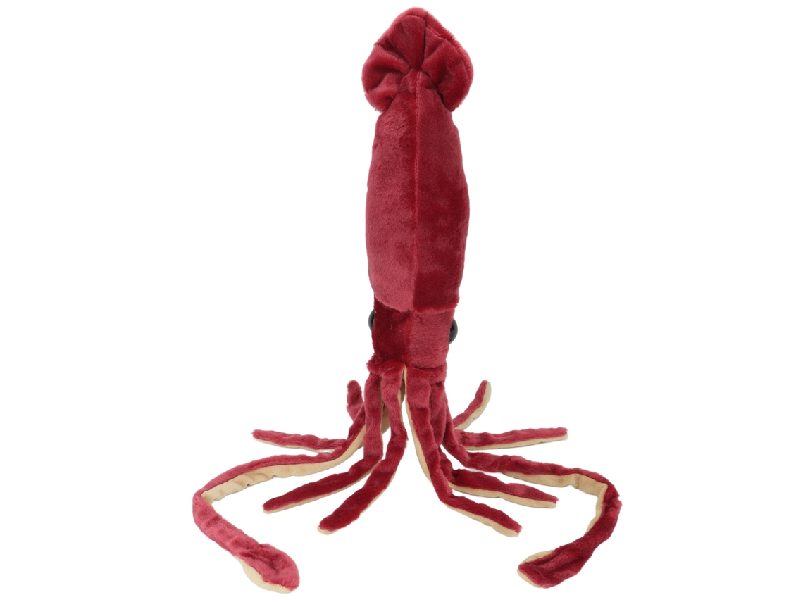 Peluche grande y suave de animal marino rojo de Ats