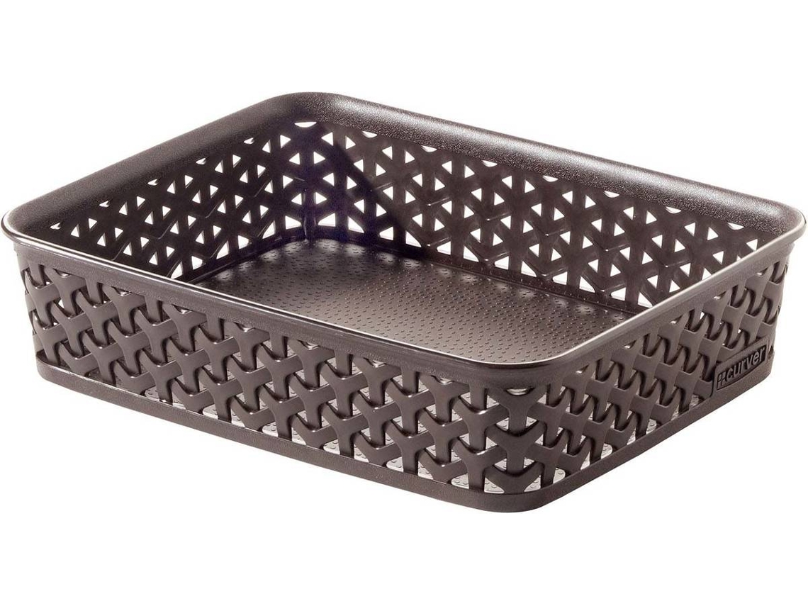 Organizador CURVER My Style A5 (Marrón - Plástico - 26 x 20 x 6 cm)