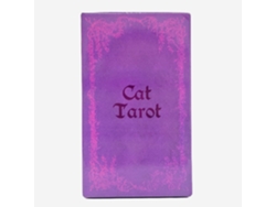 Nuevas Cartas De Tarot De Gatos De 12x7 Pulgadas - Cartas De Tarot De Gatos Purple Mist