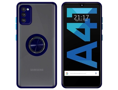 Carcasa Samsung Galaxy A41 TUMUNDOSMARTPHONE Anillo Azul