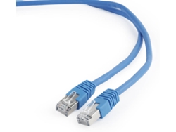 Cable de red GEMBIRD CAT6 FTP azul