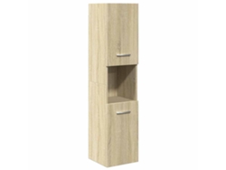Maison Exclusive - Armario De Baño Madera Ingeniería Roble Sonoma 30x30x130 Cm