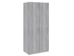 Armario en Derivados de Madera Gris Sonoma MAISON EXCLUSIVE (80x52x180 cm)