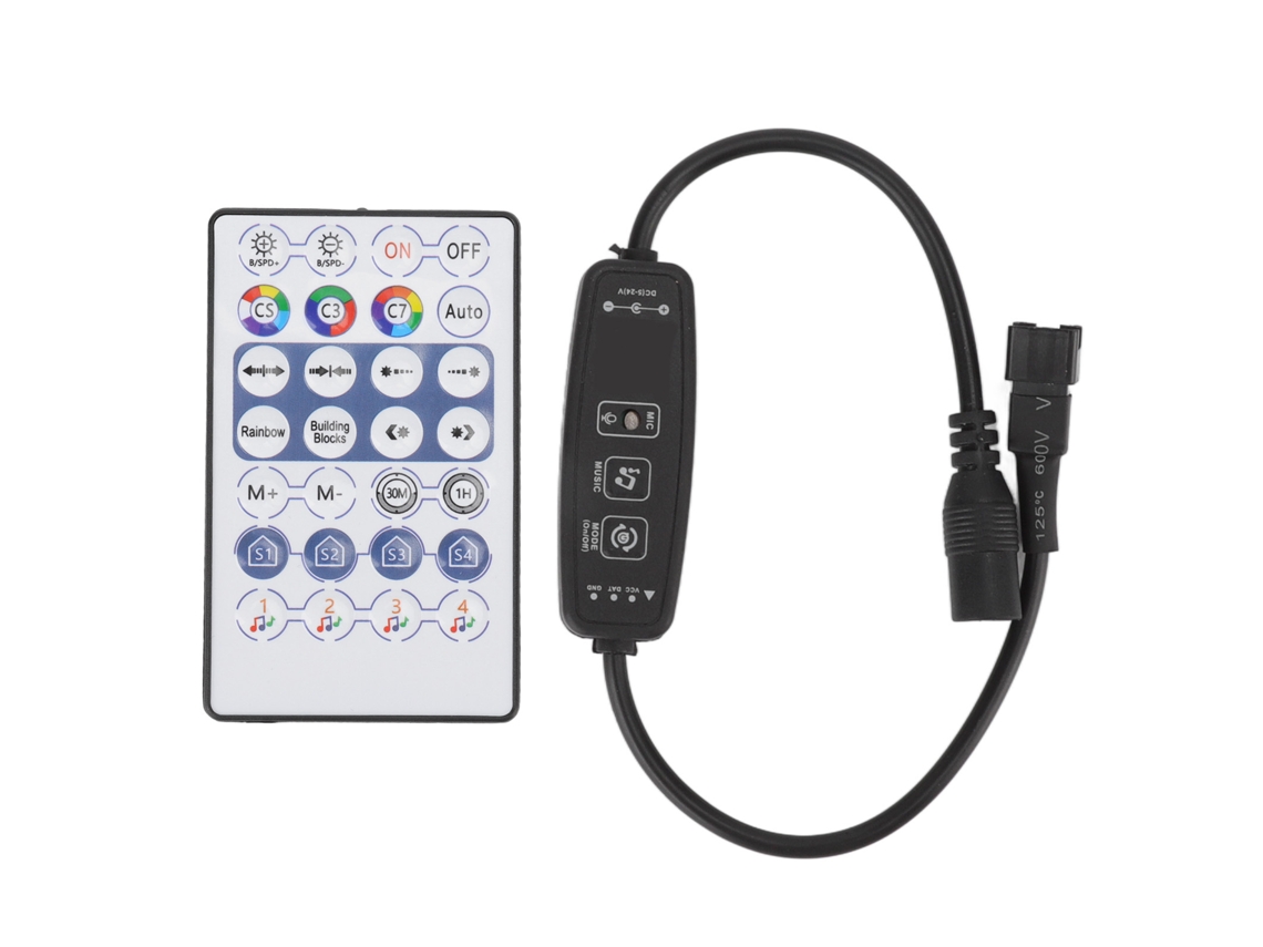 Yncm2026-controlador Inteligente Wifi Inalámbrico Para Tiras Led Rgb Compatible Con Android E Ios Dc 5‑24v