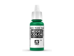 Pintura Acrílica Mate 17 Ml ACRYLICOS VALLEJO 936 Verde Transparente