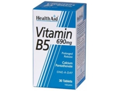 Complemento Alimentar HEALTH AID Vit B De Cálcio (30 comprimidos)