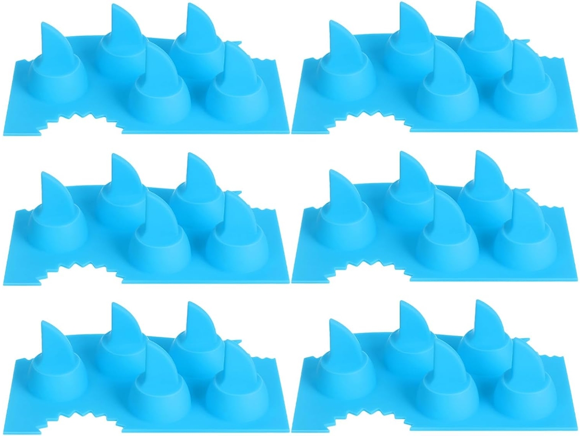 Reutilizable. Hecho De Silicona Resistente, Estas Bandejas Para Cubitos De Hielo Están Diseñadas Para Sopor...