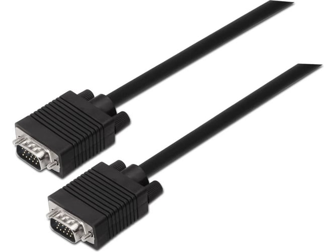 Cable de Vídeo AISENS (VGA - 5 m - Negro)