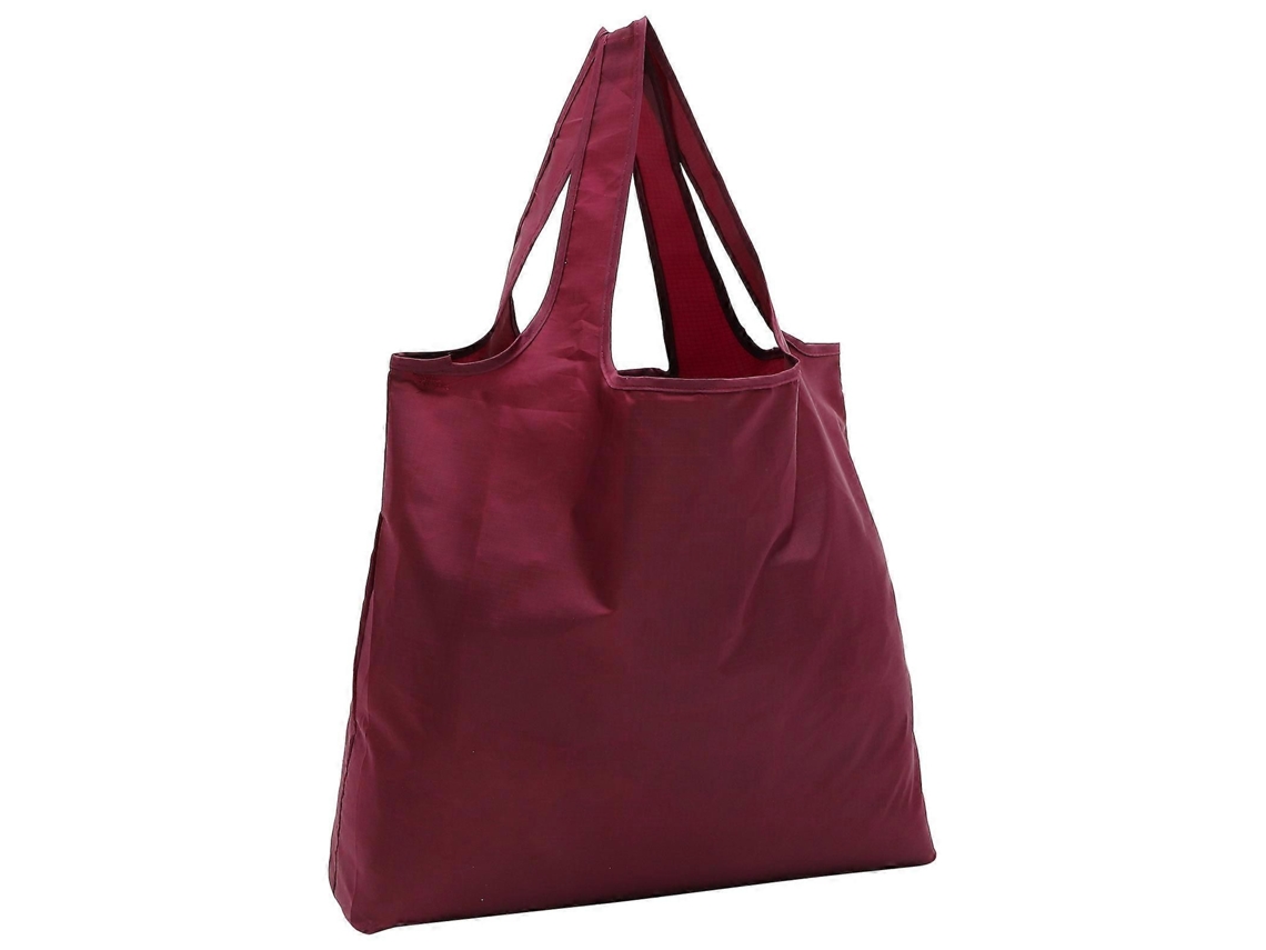 Bolsa de la compra plegable con doble asa, bolsa reutilizable para artículos pesados, bolso de mano portátil para el almuerzo, la merienda y mucho más.
