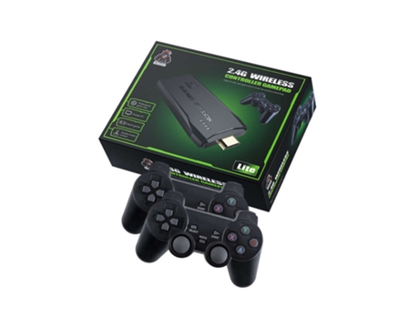 Consola de Juegos Clásicos 128Gb 20000 Juegos con 2 Mandos Inalámbricos RETRO