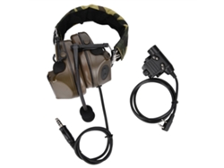 Auriculares tácticos (reducción de ruido, PTT U94)