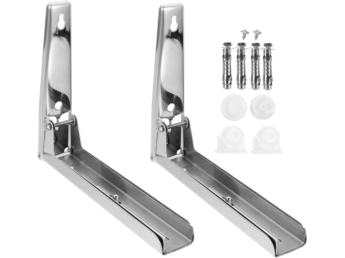 Soporte De Pared Para Microondas, Acero Inoxidable,
