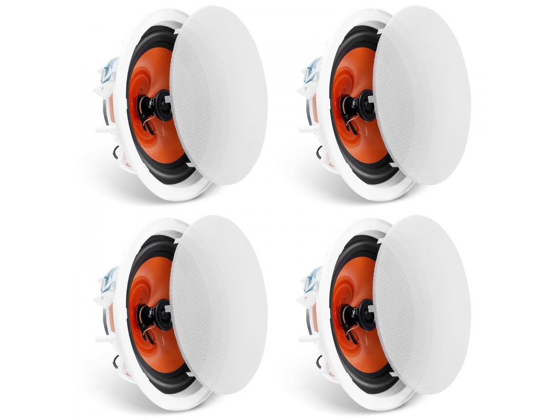 Conjunto De 4 Lámparas Empotradas De Techo 100w Para Casa Y Oficina Tekmaquinas
