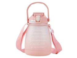 Botella De Agua Kawaii Con Pajita, Jarra Deportiva Grande, Botellas De Agua Lindas Para Niñas Y Mujeres. Rosewell