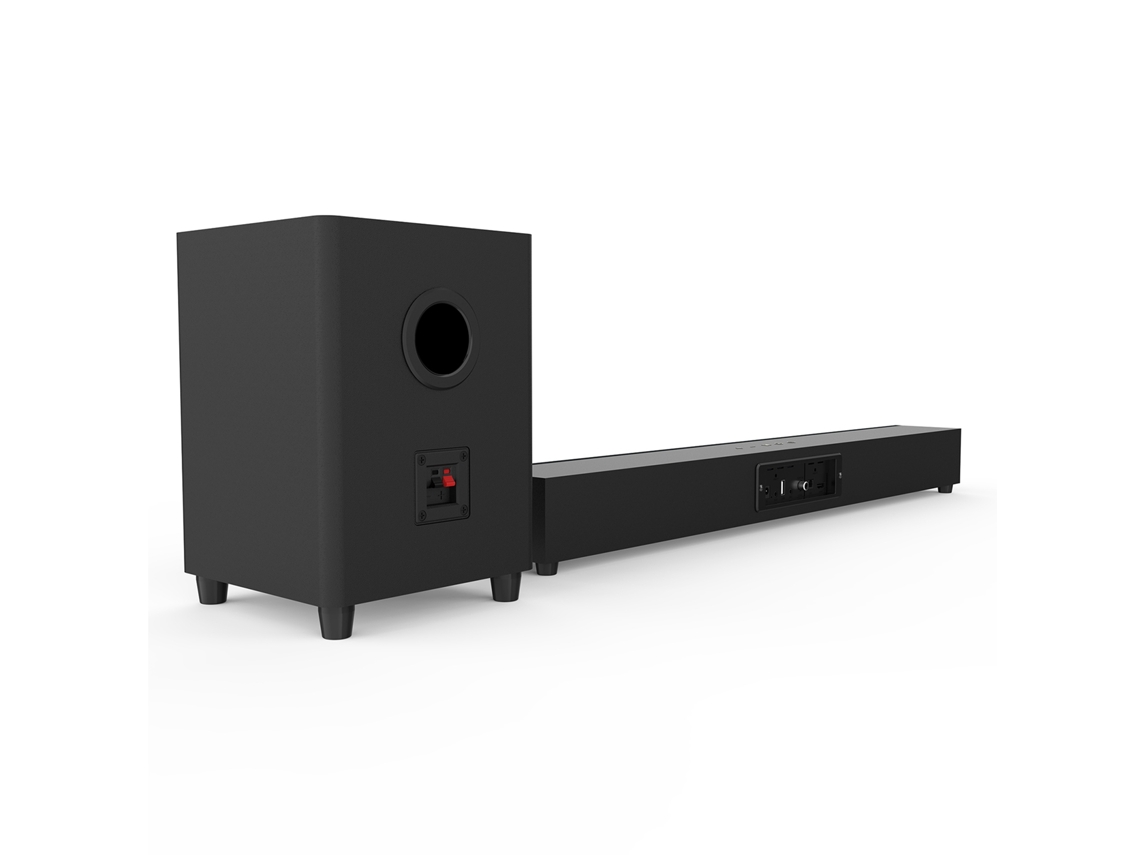 Echo Wall (con Subwoofer, Bluetooth 5.0) Altavoz De Cine En Casa 2.1 Largo Para Tv Y Computadora Con Micrófono