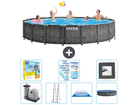 Piscina Tubular INTEX 26744GN-CB49 (24311 L - 549x122cm)