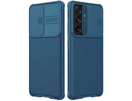 Carcasa para Samsung Galaxy S21 Ultra VOINEE Nillkin Camshield Azul