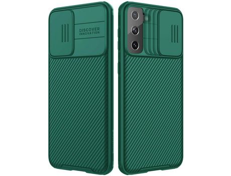 Carcasa para Samsung Galaxy S21+ VOINEE Nillkin Camshield Verde