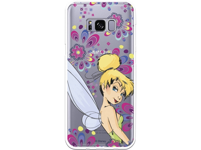 Carcasa Samsung Galaxy S8+ DISNEY Campanilla Flores Multicolor