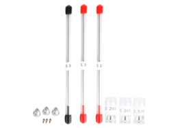 Kit De Repuesto Con Boquilla, Aguja Y Tapa Para Aerógrafo De Acero Inoxidable De 0,2/0,3/0,5 Mm.