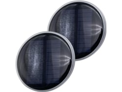 1 Par De Porta-copos De Led Com Energia Solar E Carregamento Usb, 7 Cores.
