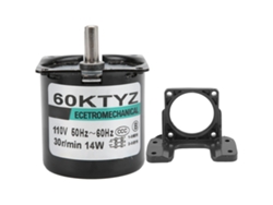 Motor síncrono de reducción de velocidad de imán permanente, 30 rpm, CA 110 V, accesorios, eje excéntrico