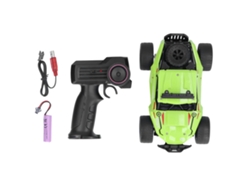 Mini Coche Teledirigido 4x4 De Alta Velocidad Para Simulación De Derrapes Todoterreno, Para Mayores De 6 Años (verde).