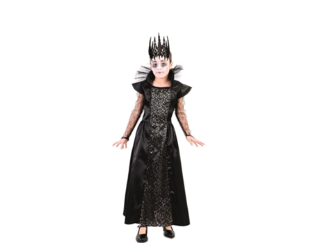 Disfraz de Niña EUROCARNAVALES Dark Queen Diva (10-12 años)
