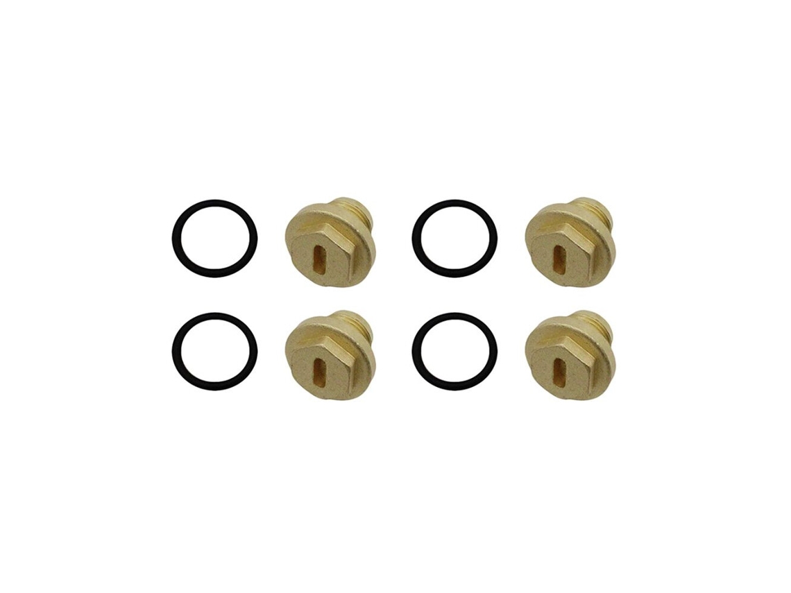 Kit con 4 tuercas de drenaje de aceite y tapones de llenado para diferencial, compatible con 2 Td5 y V8.