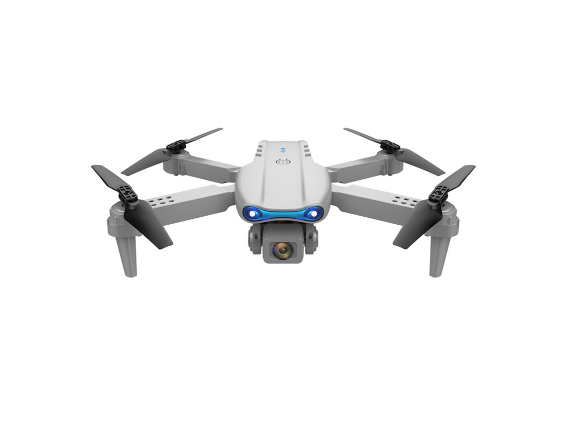 Drone de control remoto con cámara 4K (cámara única - Duración de la batería: 15 min - Gris) YIZHOOD