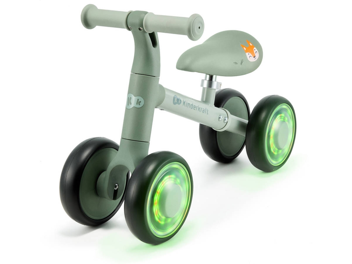 Minibicicleta Sin Pedales KINDERKRAFT Cutie Flash (Verde)