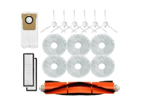 Accesorio para aspiradora Compatibilidad universal 16 piezas S10 / S10 Pro Robot Hepa Filtro lateral Cepillo lateral Polvo