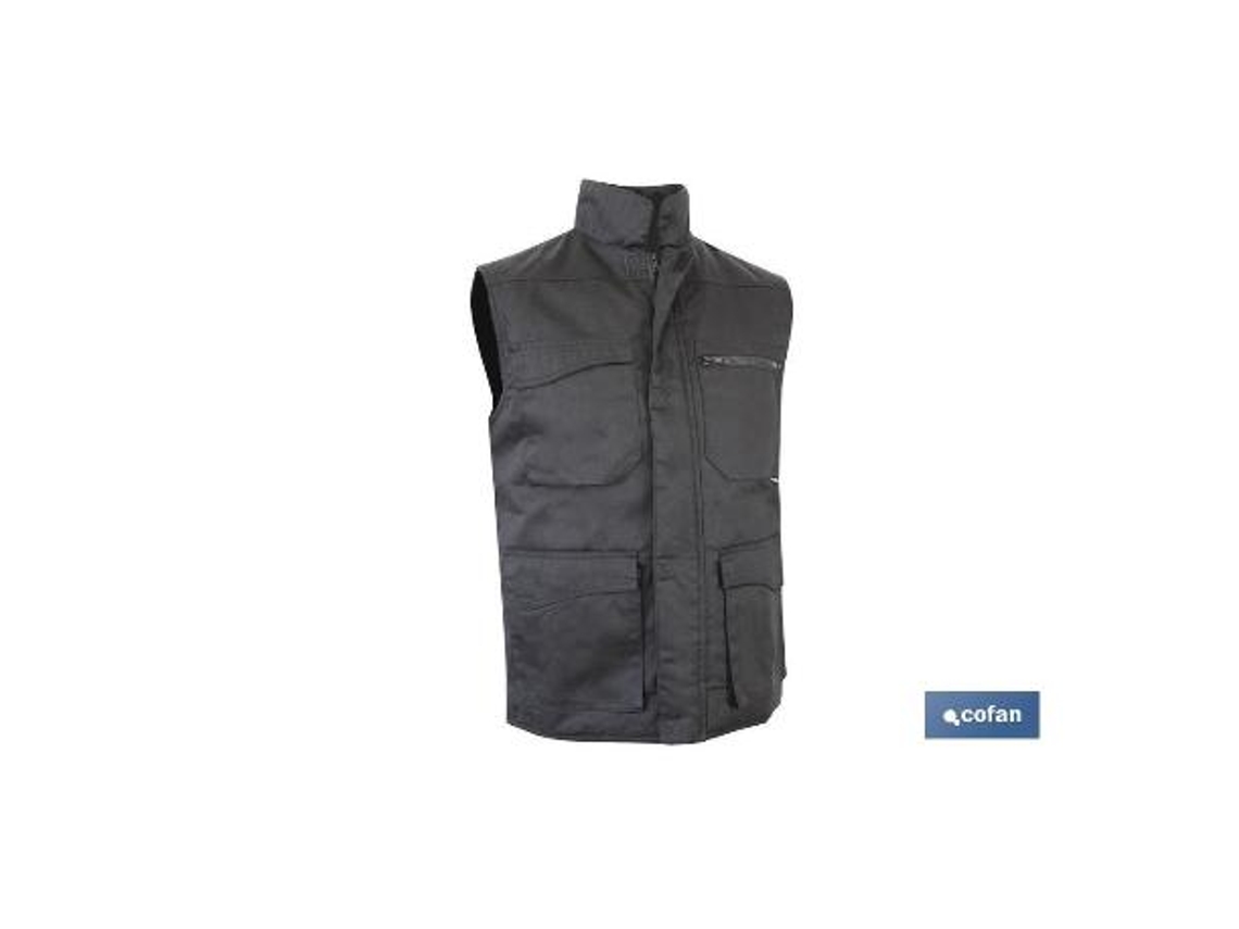 Chaleco multibols. acolchado colt 245gms/m negro t-xl