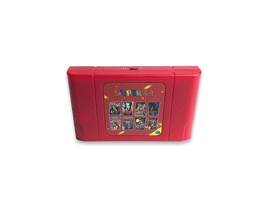 Nuevo Diy Super 64 Retro Game Card 340 En 1 Cartucho De Juego Para Consola De Videojuegos N64 Con Regalo 16g