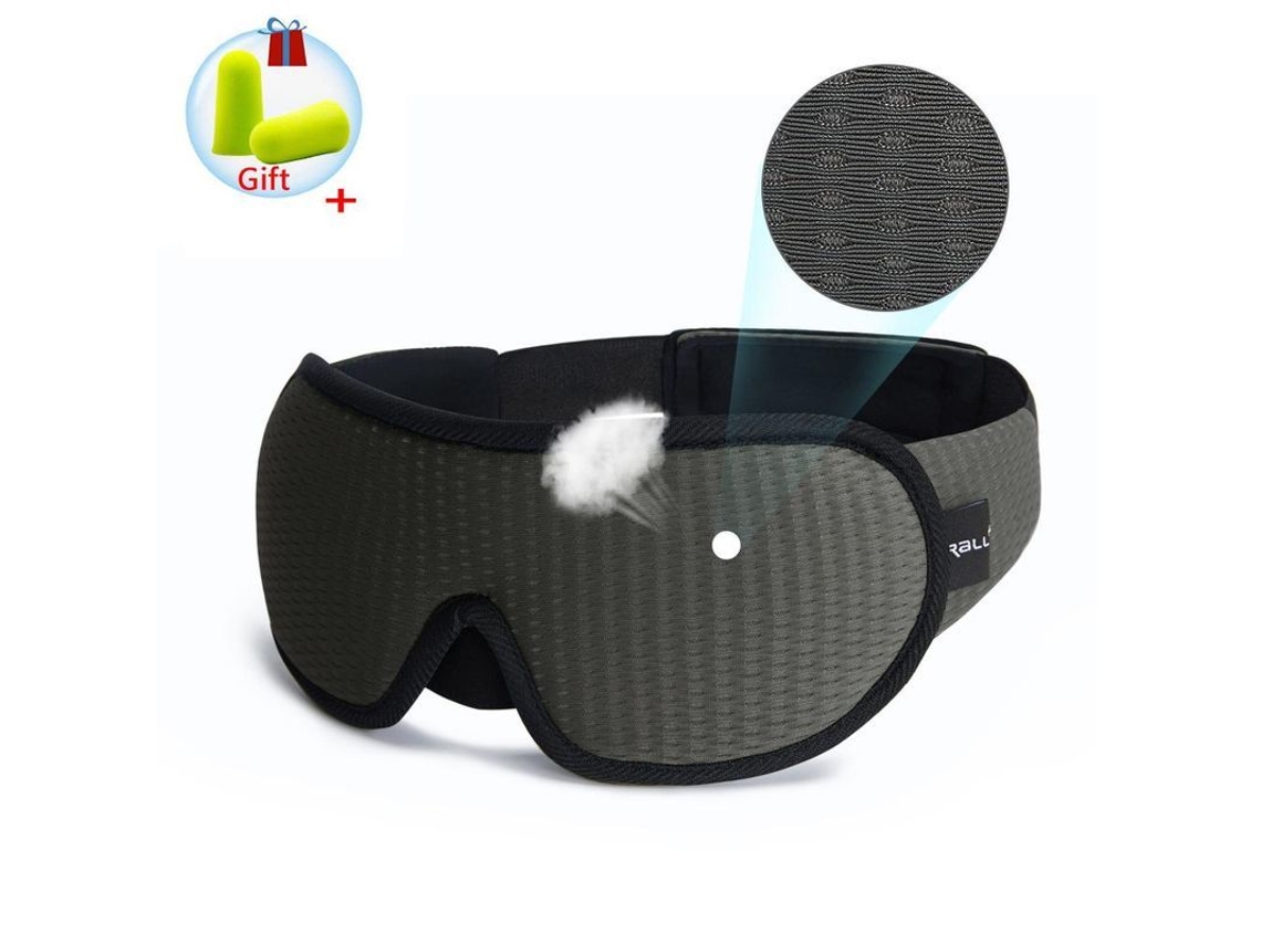 Antifaz Para Dormir 3d Que Bloquea La Luz, Suave, Ideal Para Viajes, Transpirable.