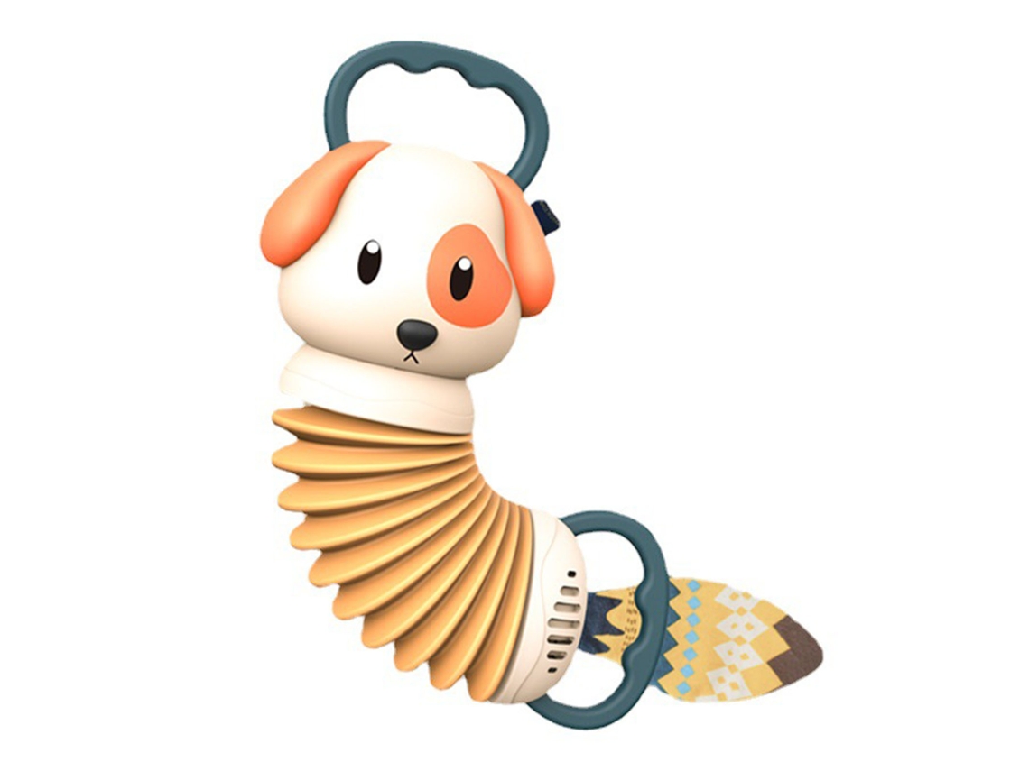 Ats-acordeón Musical Para Bebés Juguete Interactivo Educatsivo De Desarrollo De Agarre Mano Para Niños Y Perros