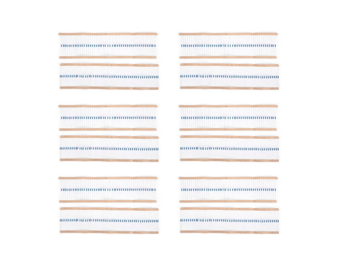 Veloriskku-kit De 600 Resistências 1/4w 1% Valores 1k 2k 3k 10k Ohm Sortidas