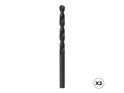 Broca para metal Izar iz27405 Koma Tools DIN 338 Cilíndrica Corta 3 mm (2 Unidades)