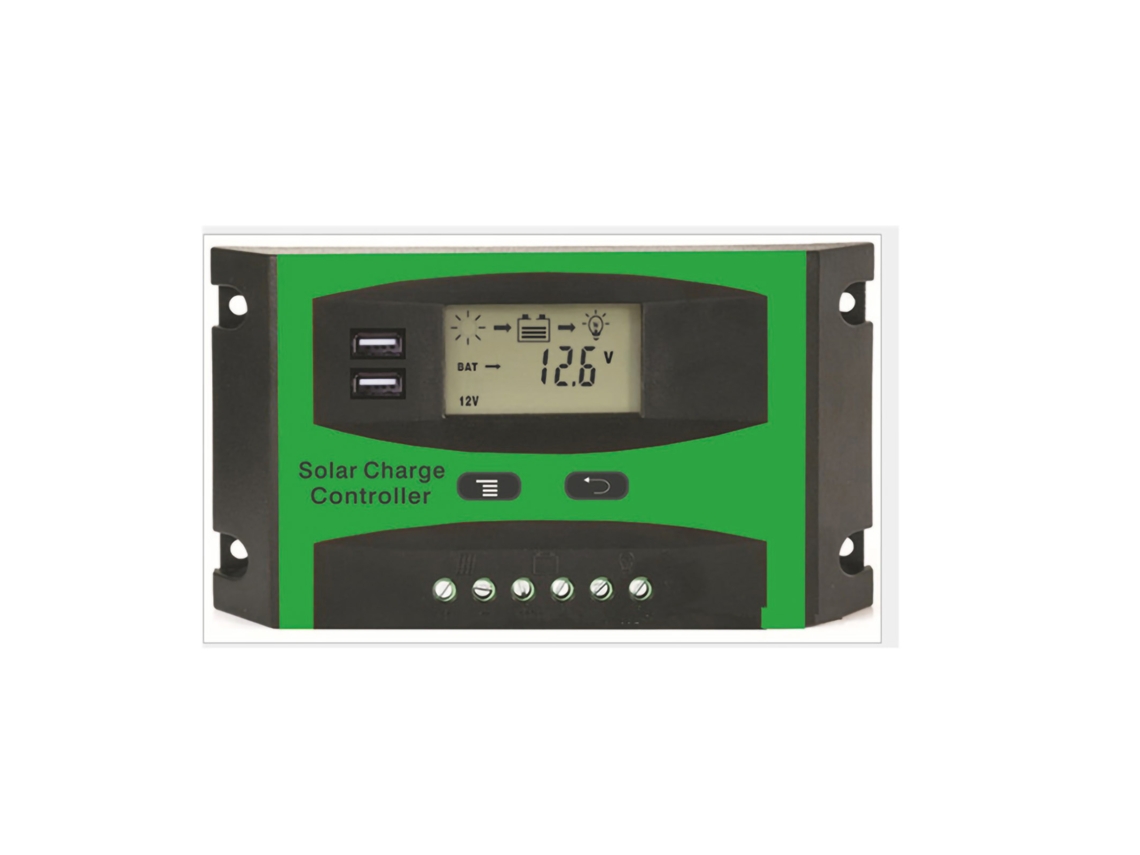 2026 Store-controlador Solar Dual Usb Con Pantalla Lcd Regulador De Carga Y Descarga Para Panel Y Batería Solar