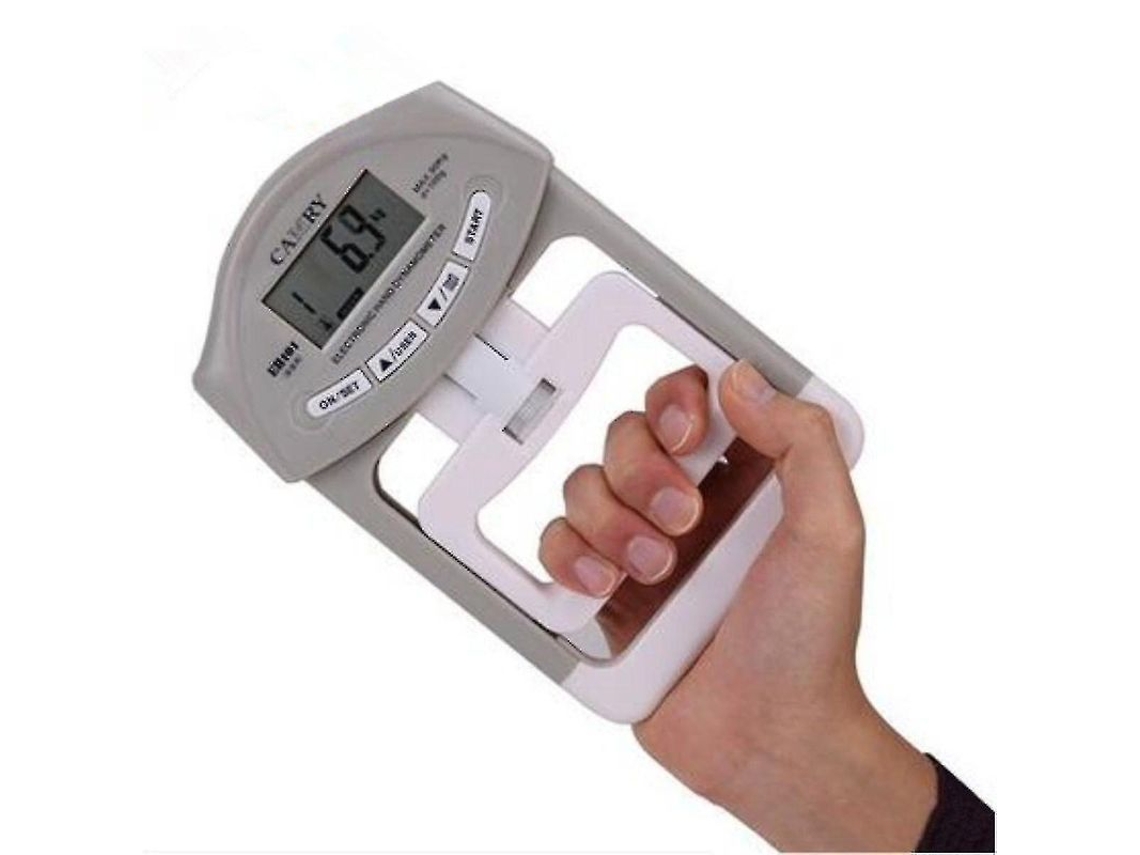 Dinamômetro Eletrônico de Força de Mão 90kg/198lb Treinador de Músculos com Display Lcd