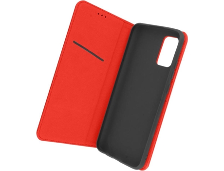 Carcasa Samsung Galaxy A52 AVIZAR FOLIO-GEN-RD-A525F Libro Rojo