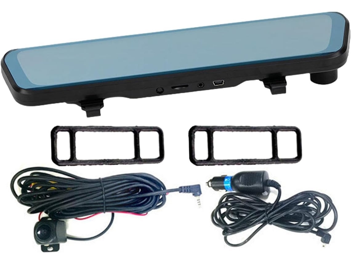 Cámara De Salpicadero Con Espejo Retrovisor – Cámara Trasera De 10 Pulgadas Y 1080p | Cámara De Salpicadero Con Pantalla