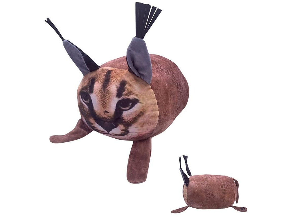 Peluche Suave De Gato Floppa, Lindo Peluche De Dibujos Animados Para Niños Y Decoración.